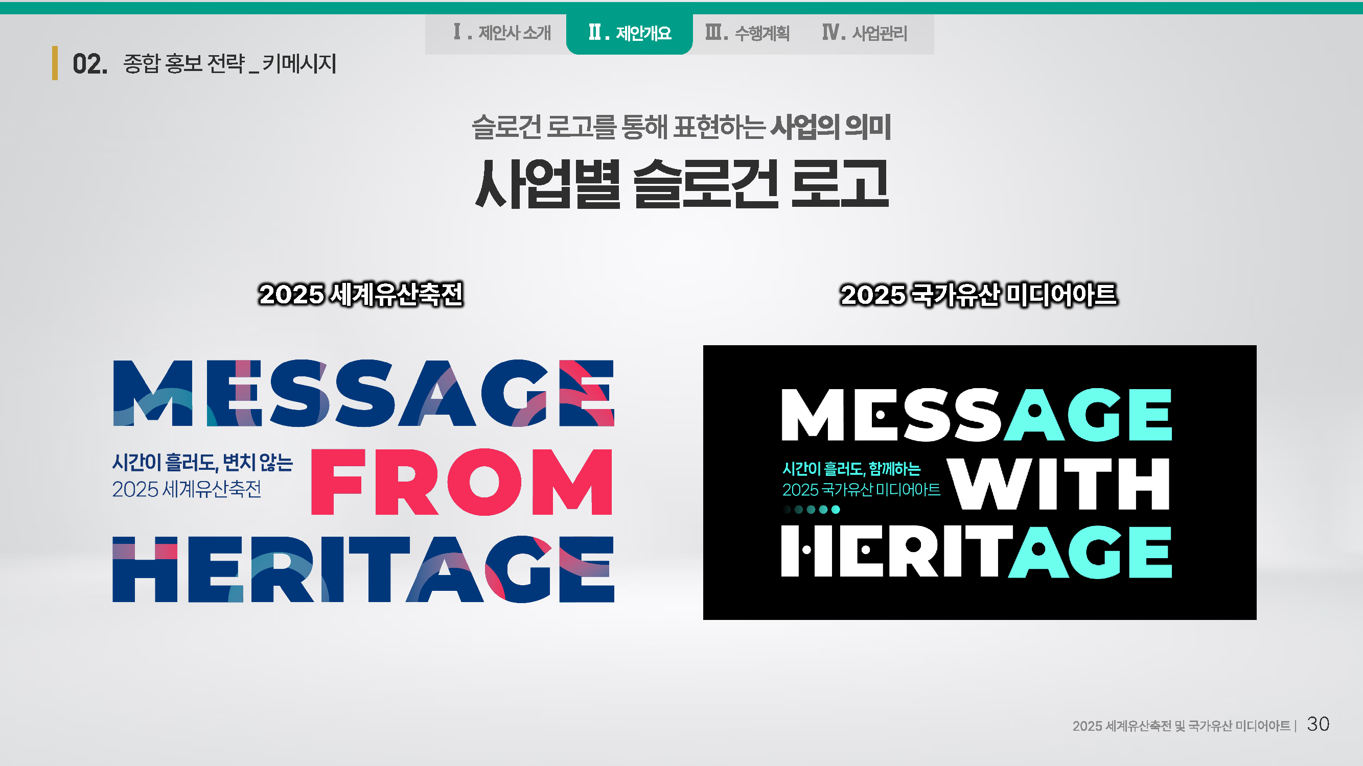 종합 홍보 입찰 제안서 5