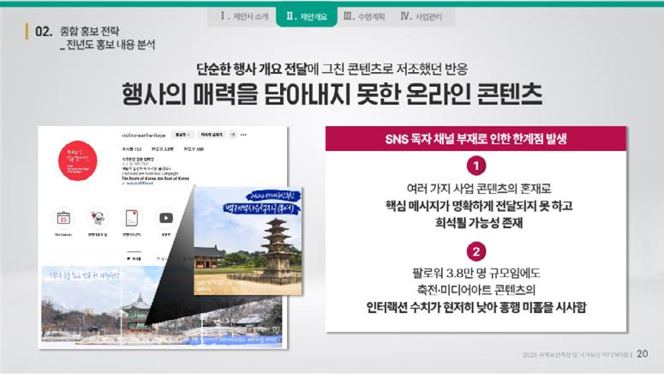 종합 홍보 입찰 제안서 4