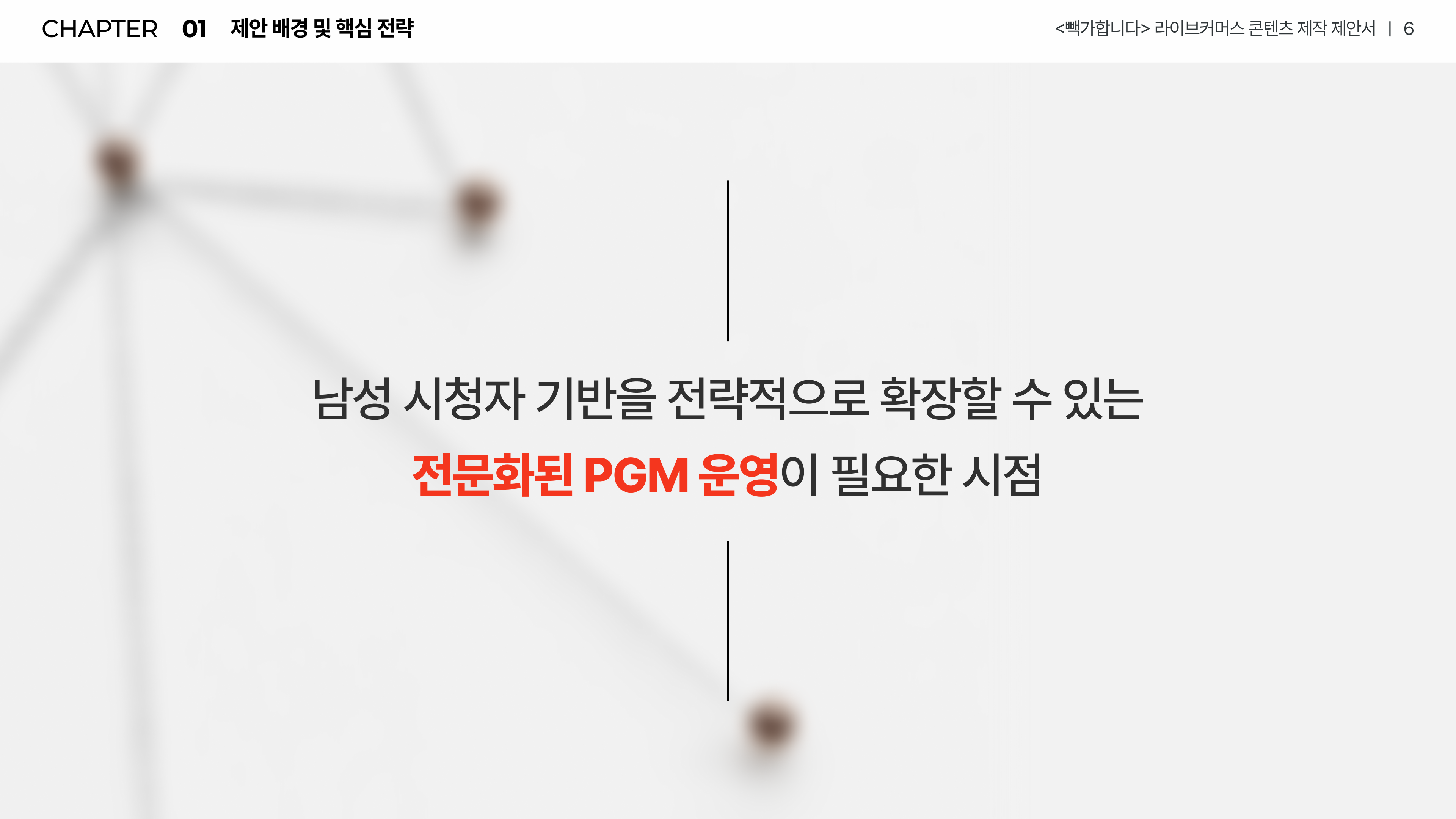 빽가합니다 라이브커머스 제안서 3